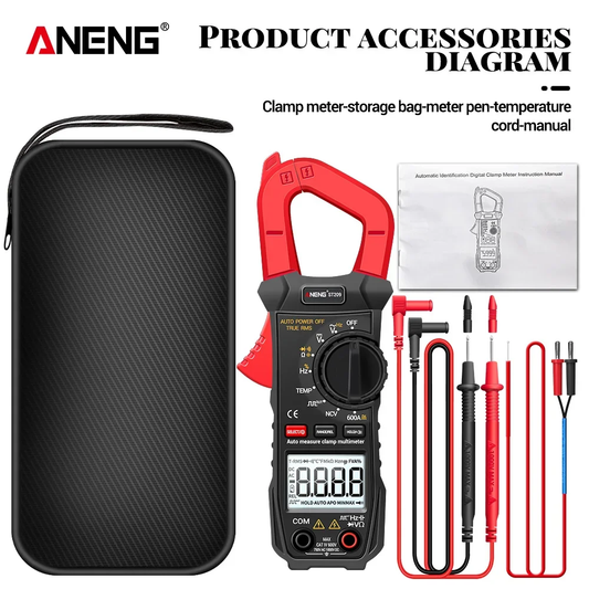 Aneng ST209 Clamp Multimeter - 6000 Counts