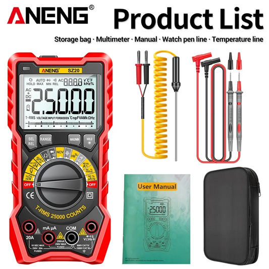 Aneng SZ20 Multimeter - 25,000 Counts