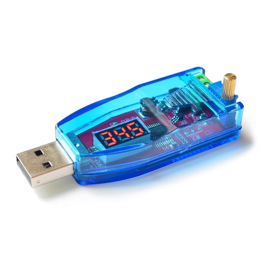 USB Powered Adjustable Power Supply (0.7~27.5 Vdc)