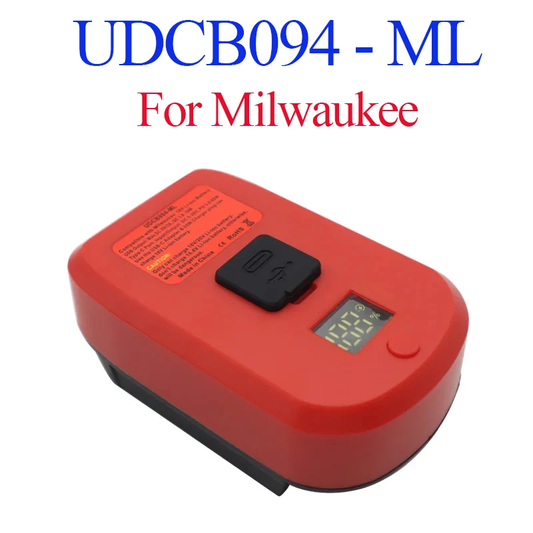 65W USB Li-Ion Battery Power Adaper - Milwaukee/Makita/Dewalt