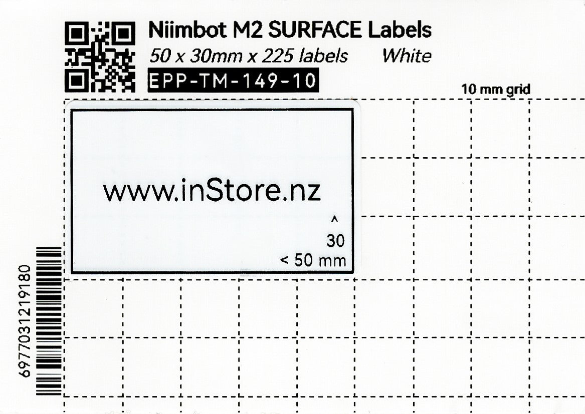 Niimbot M2 SURFACE Labels