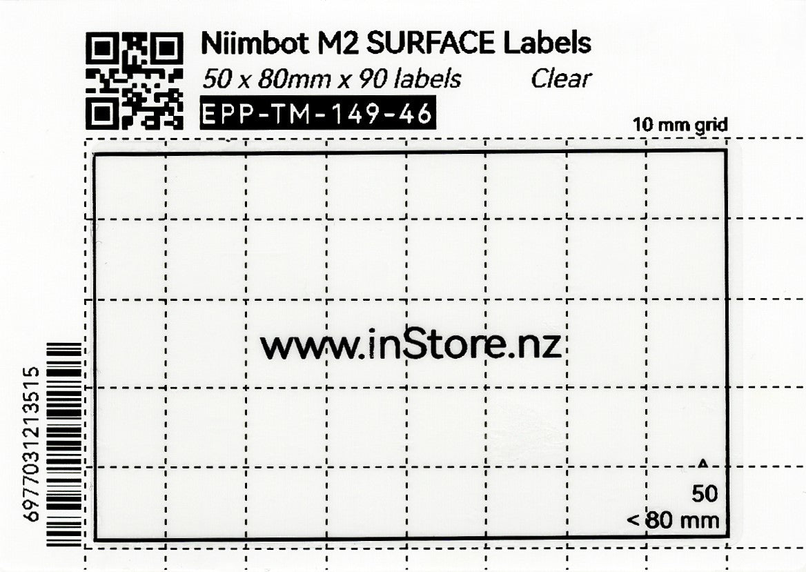 Niimbot M2 SURFACE Labels