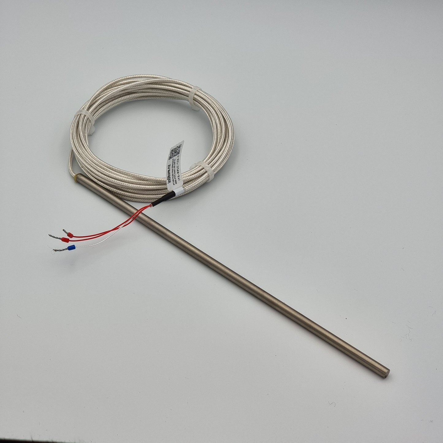 PT100 Probe 6mm Waterproof with PTFE lead (-50~260 °C)