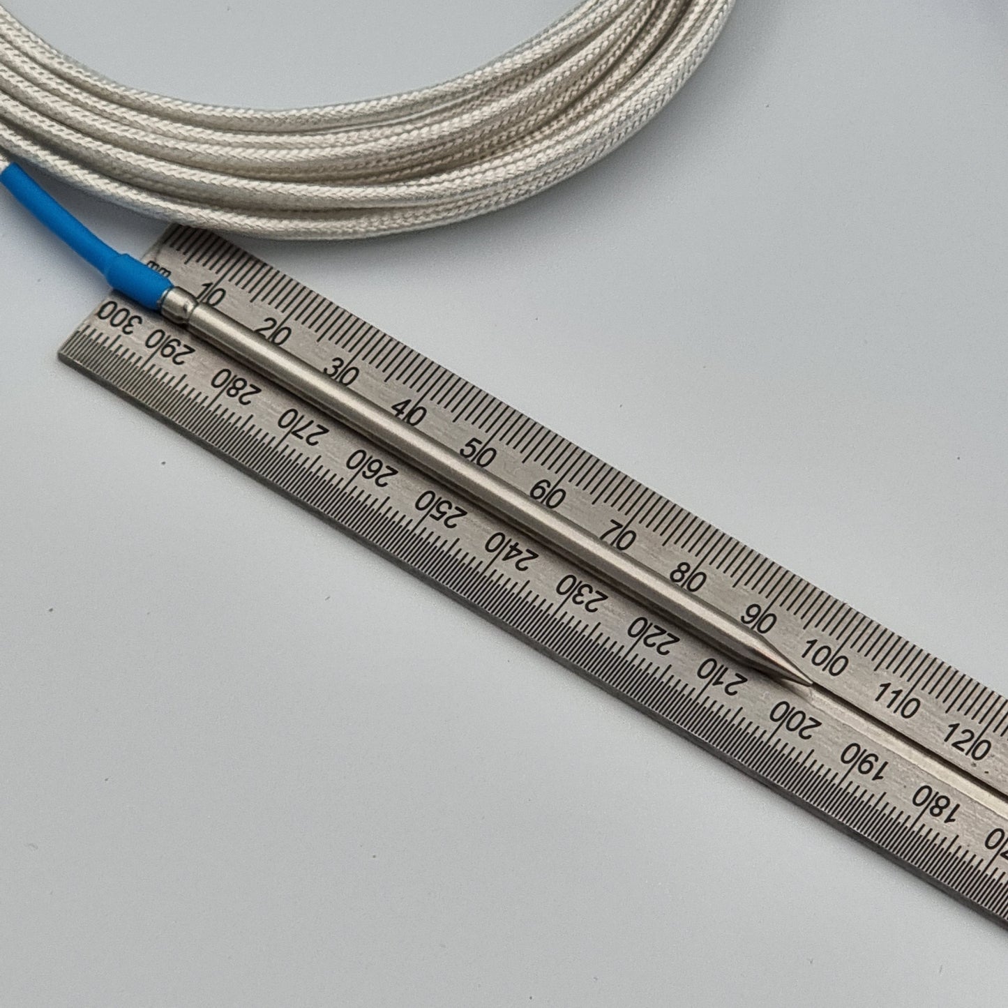 PT100 Sharp Tip Probe - 4x100mm with FEP cable (-50~200°C)