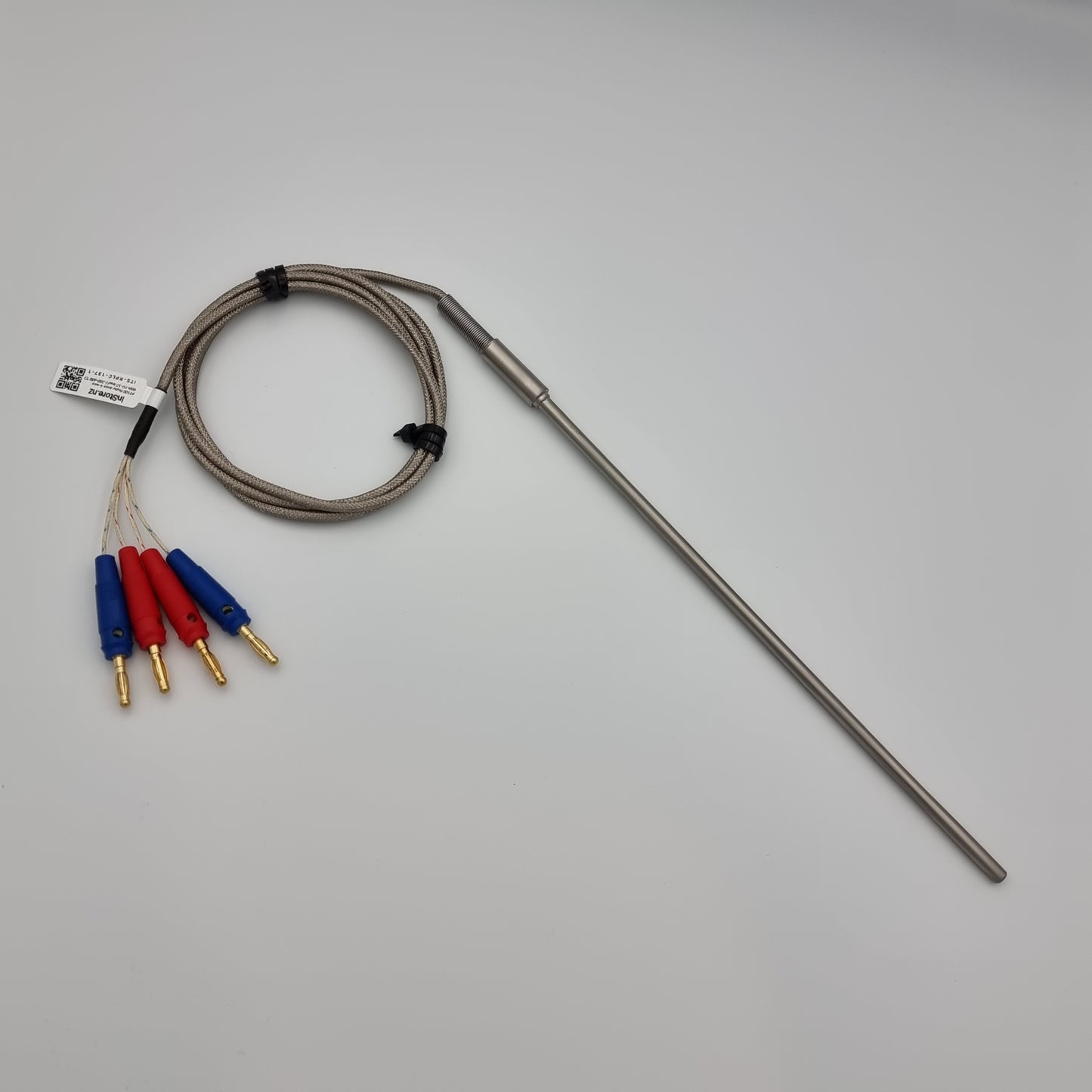 PT100 Probe 6mm 4-wire with FG-SS lead (-200~600 °C)